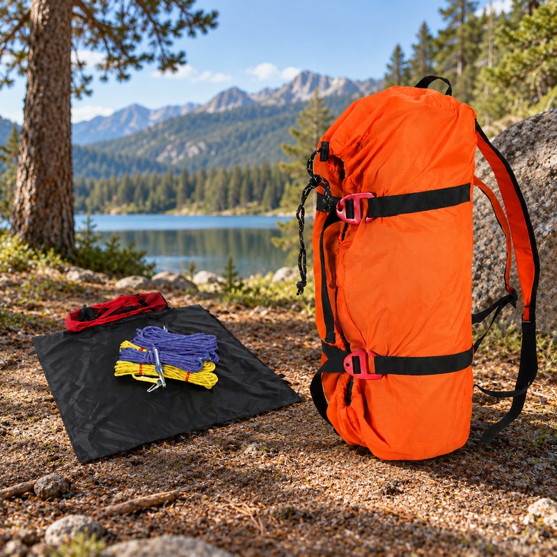 Outdoor Camping Rugs - Sac de rangement robuste pour l'escalade