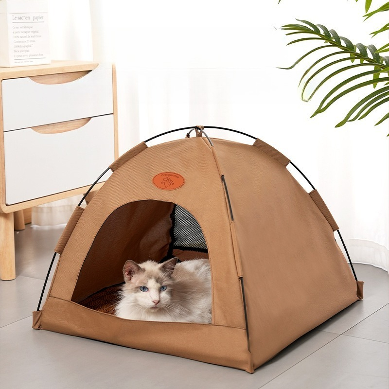 Outdoor Camping Dog Bed - Tente pliable pour chat, maison pour