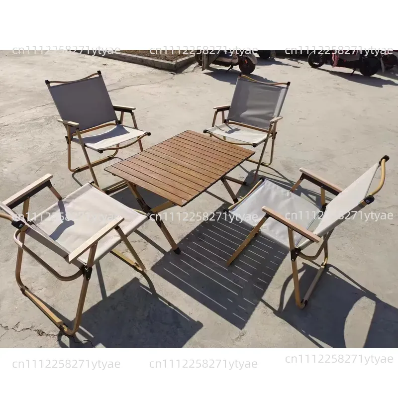 Outdoor Camping Exhibition - Ensemble table et chaises pliantes pour