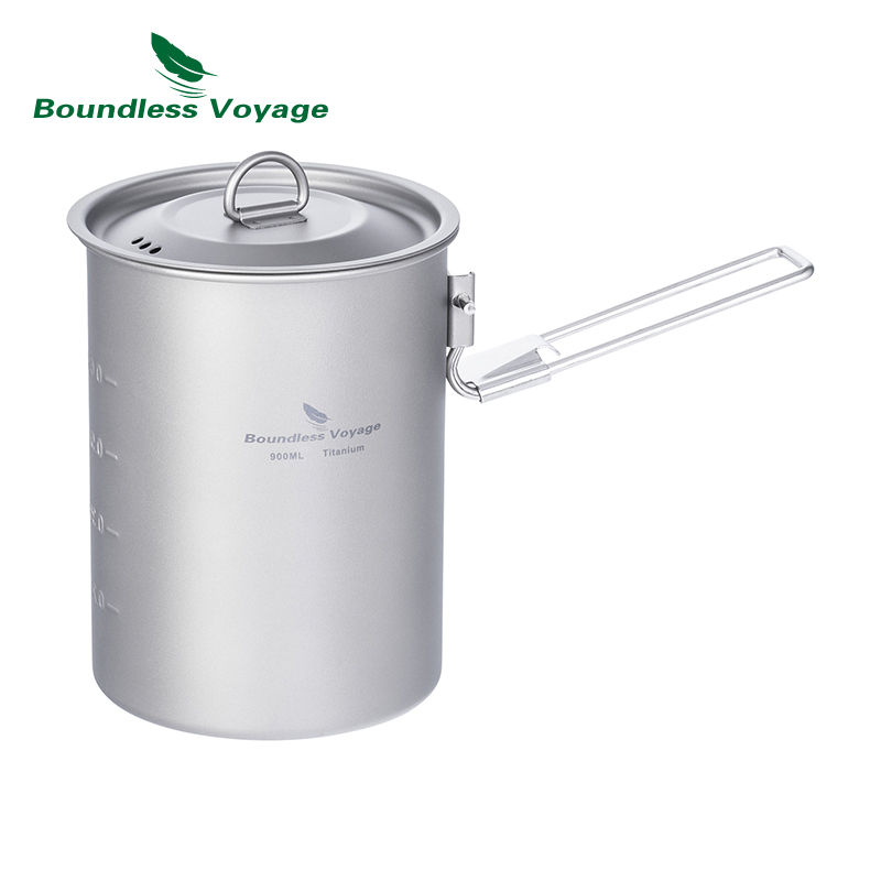 Outdoor Camping Dining Set - Boundless Voyage – Pot en titane