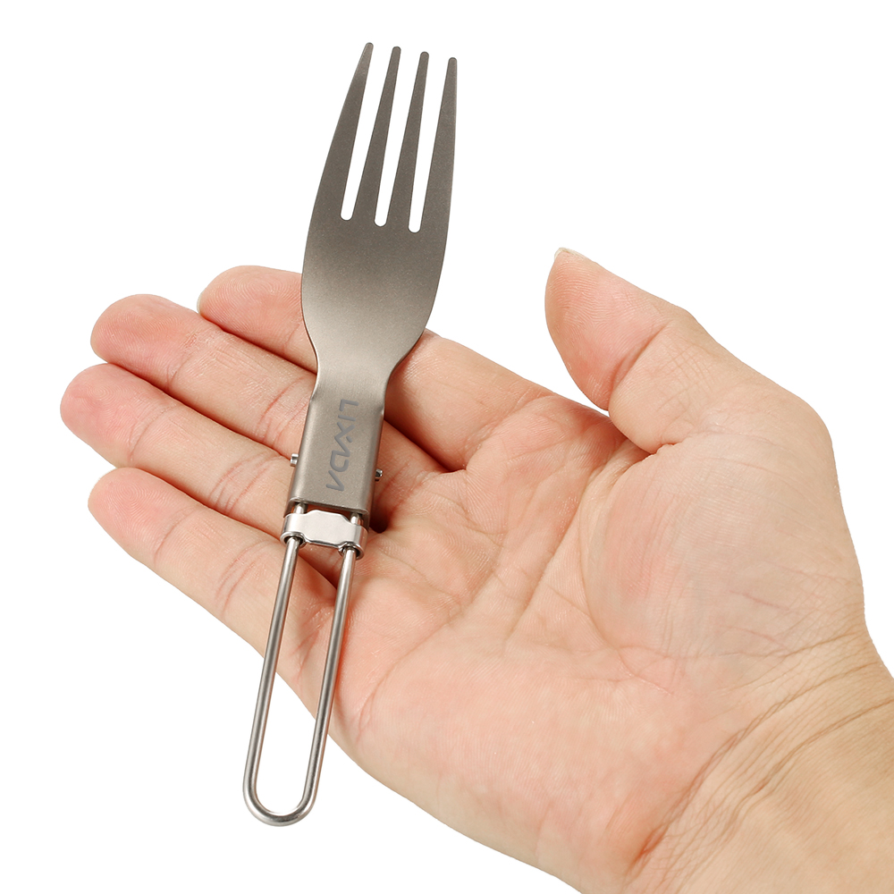 Lixada fourchette pliante en t - Outdoor Camping Dining Set avis et prix