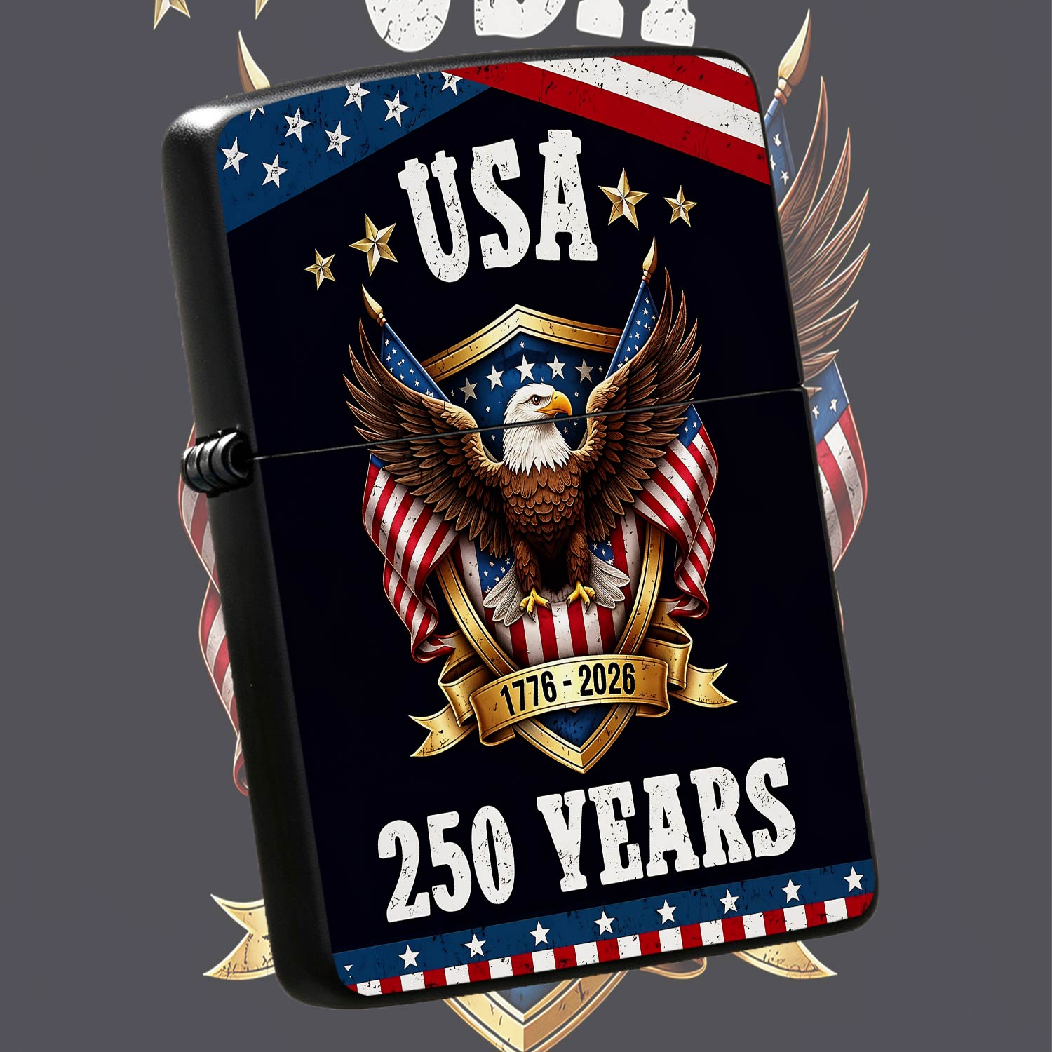 Briquet patriotique des États- - Outdoor Camping Usa avis et prix