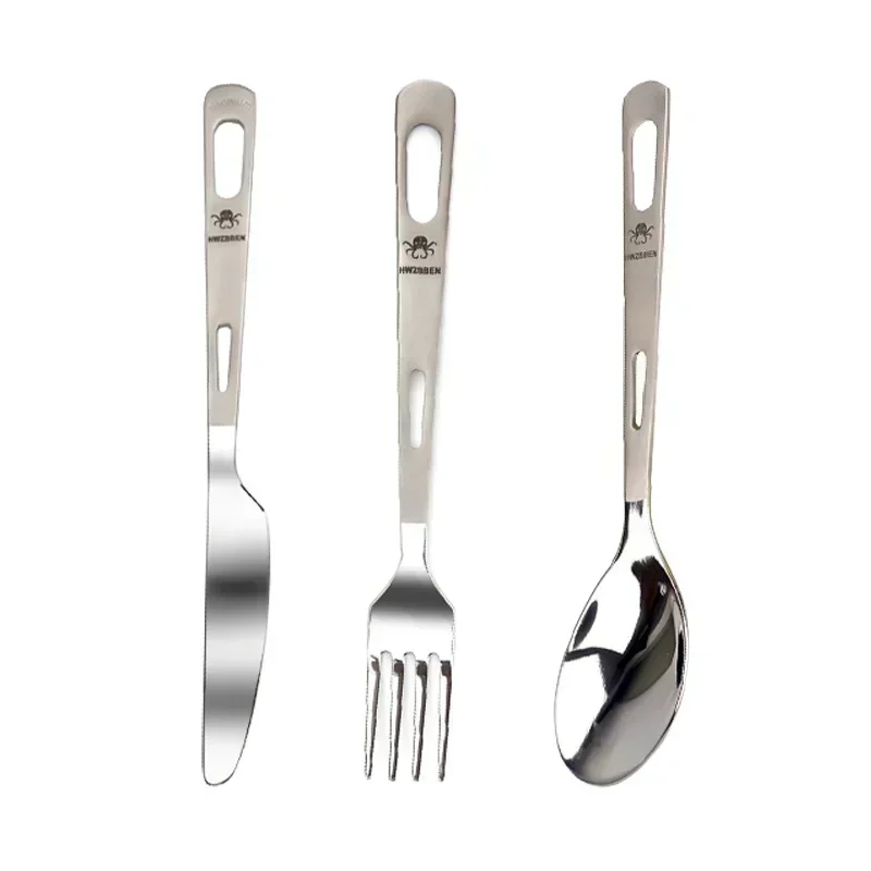 HWZBBEN-Ensemble de couteaux à - Outdoor Camping Dining Set avis et prix