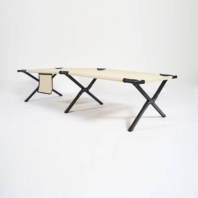 Lit pliant de luxe en aluminiu - Bed Outdoor Camping avis et prix