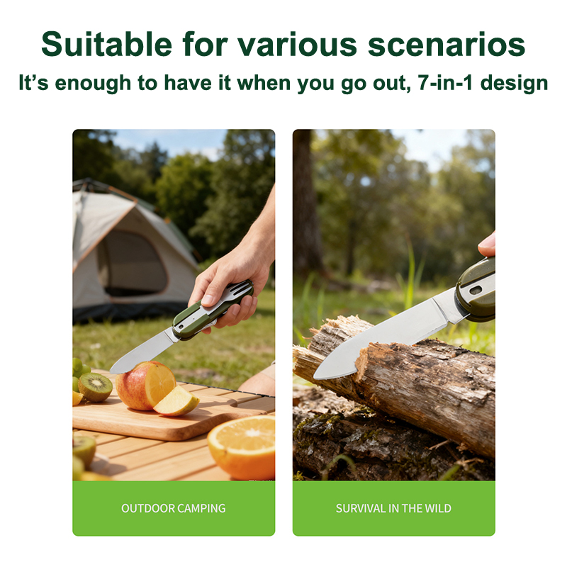 Nouvel ensemble de couverts de - Outdoor Camping Dining Set avis et prix