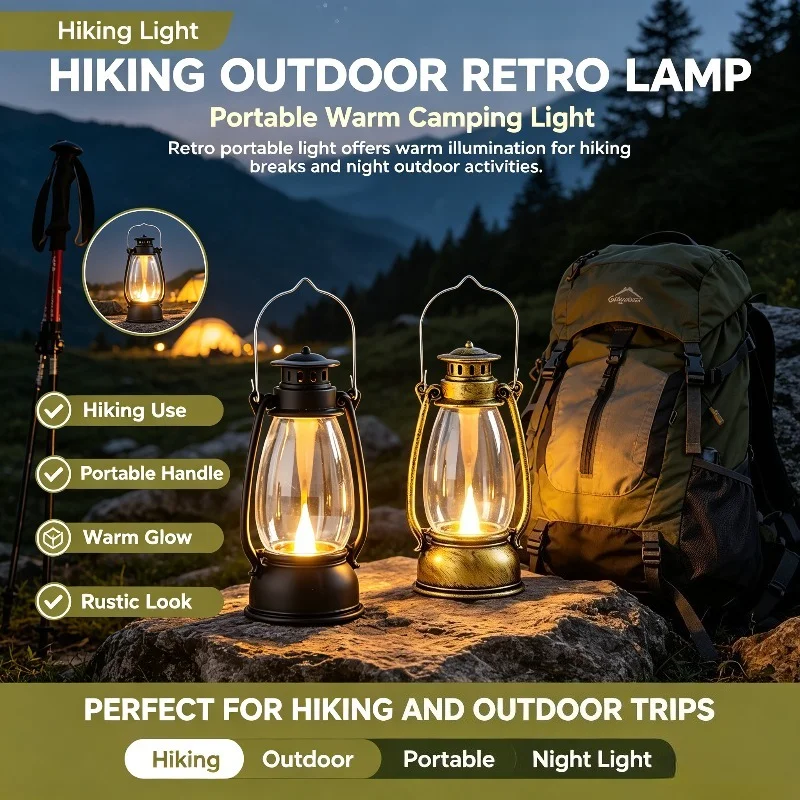 Lampe de camping rétro LED por - Outdoor Camping Dining Set avis et prix
